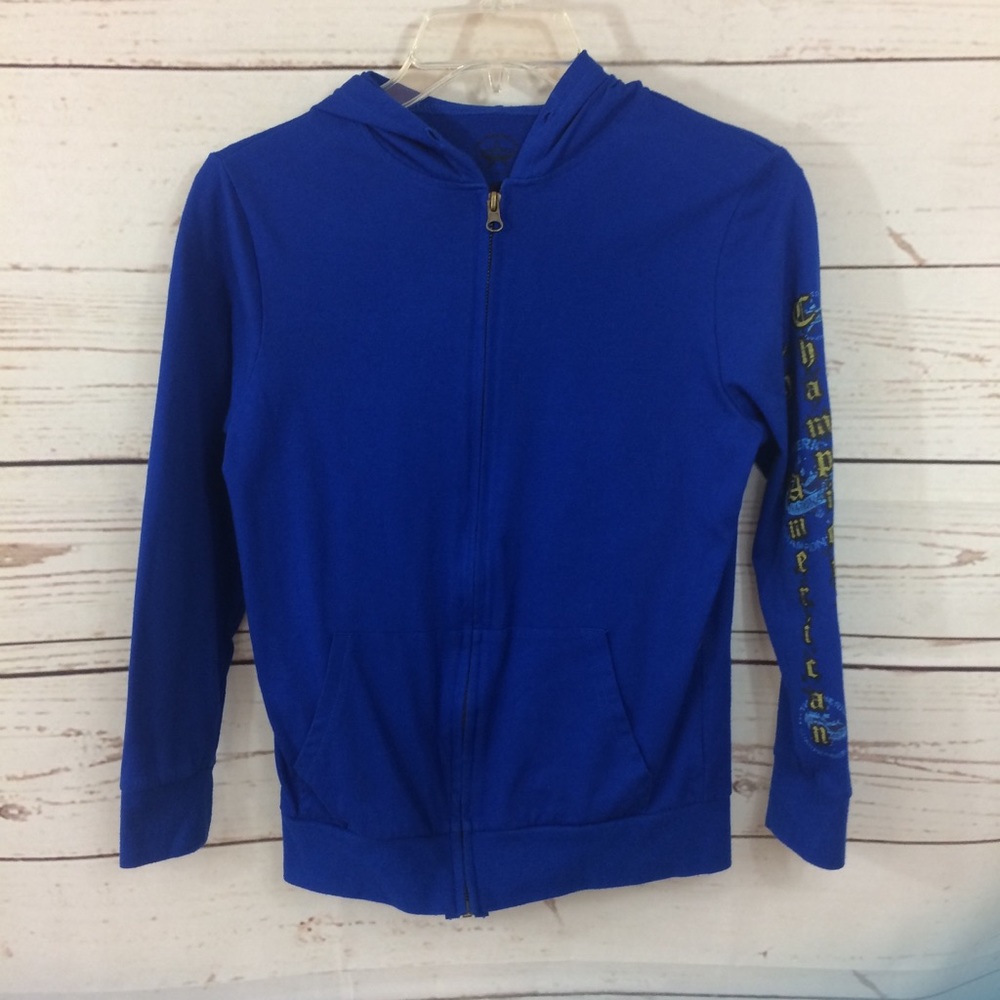 The American Blue Zip Up Jacket